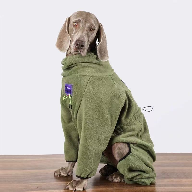 Winter Warm Jumpsuit for Medium & Large Dogs