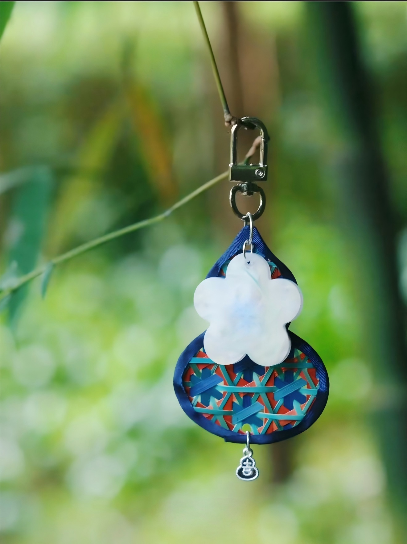Handcrafted Bamboo Pet Name Tag