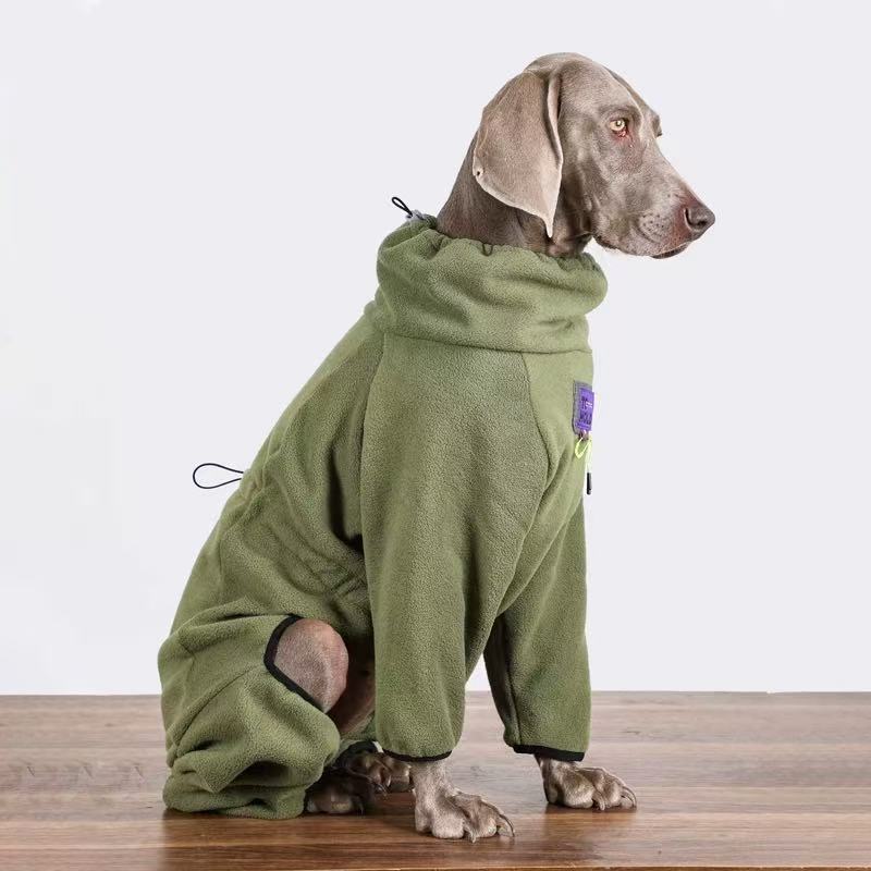 Winter Warm Jumpsuit for Medium & Large Dogs