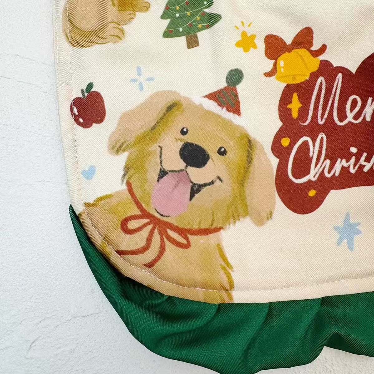 Golden Retriever Christmas Bandana – Holiday Limited Edition Dog Bib