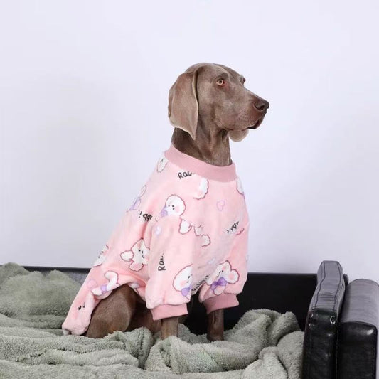 Cozy Winter Pajamas for Medium & Large Dogs – Soft, Warm & Adorably Cute!