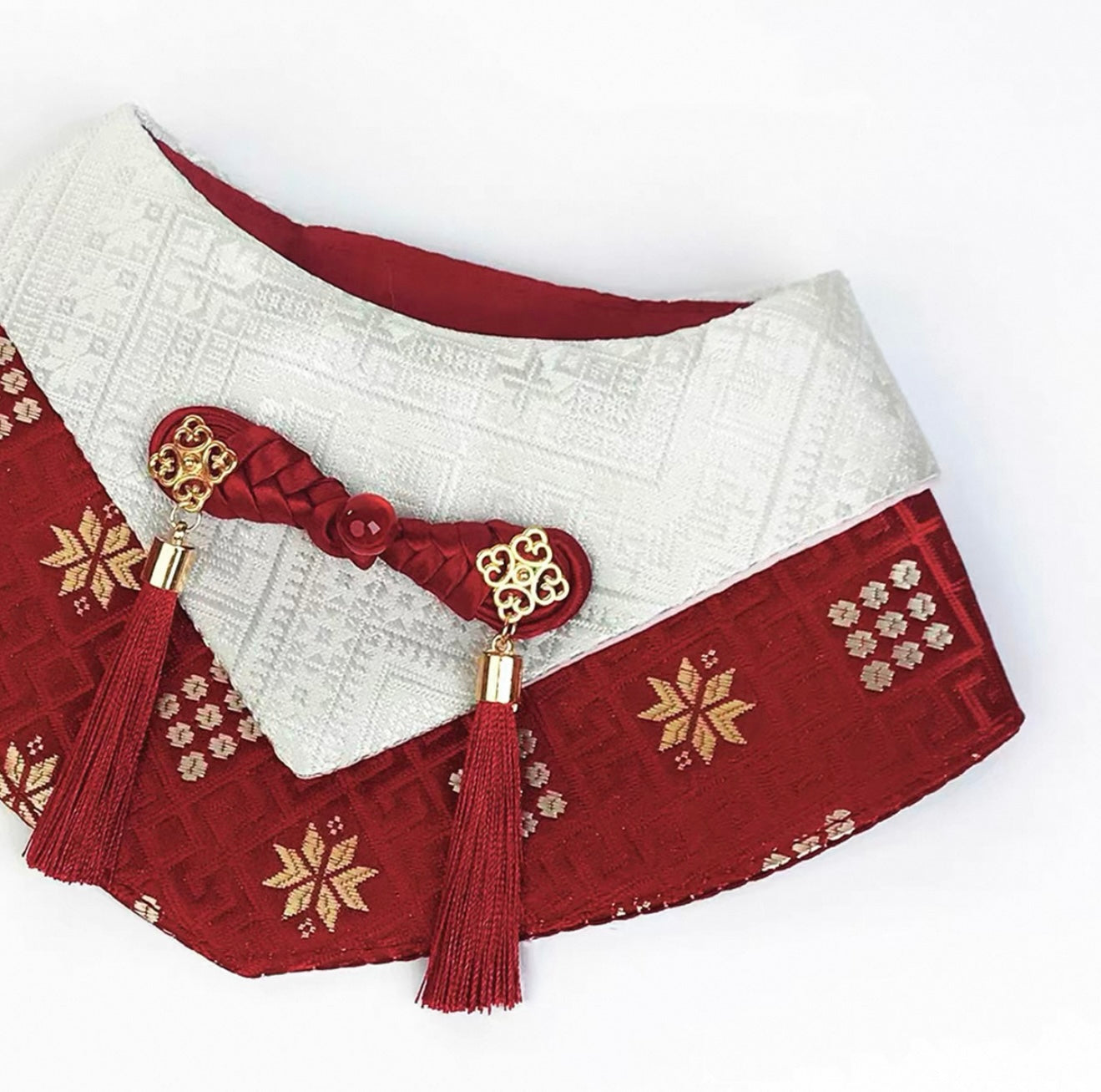 Guangxi Zhuang Brocade Pet Bib