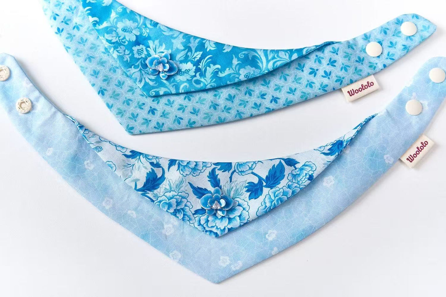 Blue & White Porcelain Pet Bib