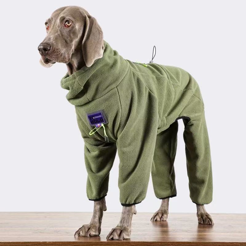 Winter Warm Jumpsuit for Medium & Large Dogs