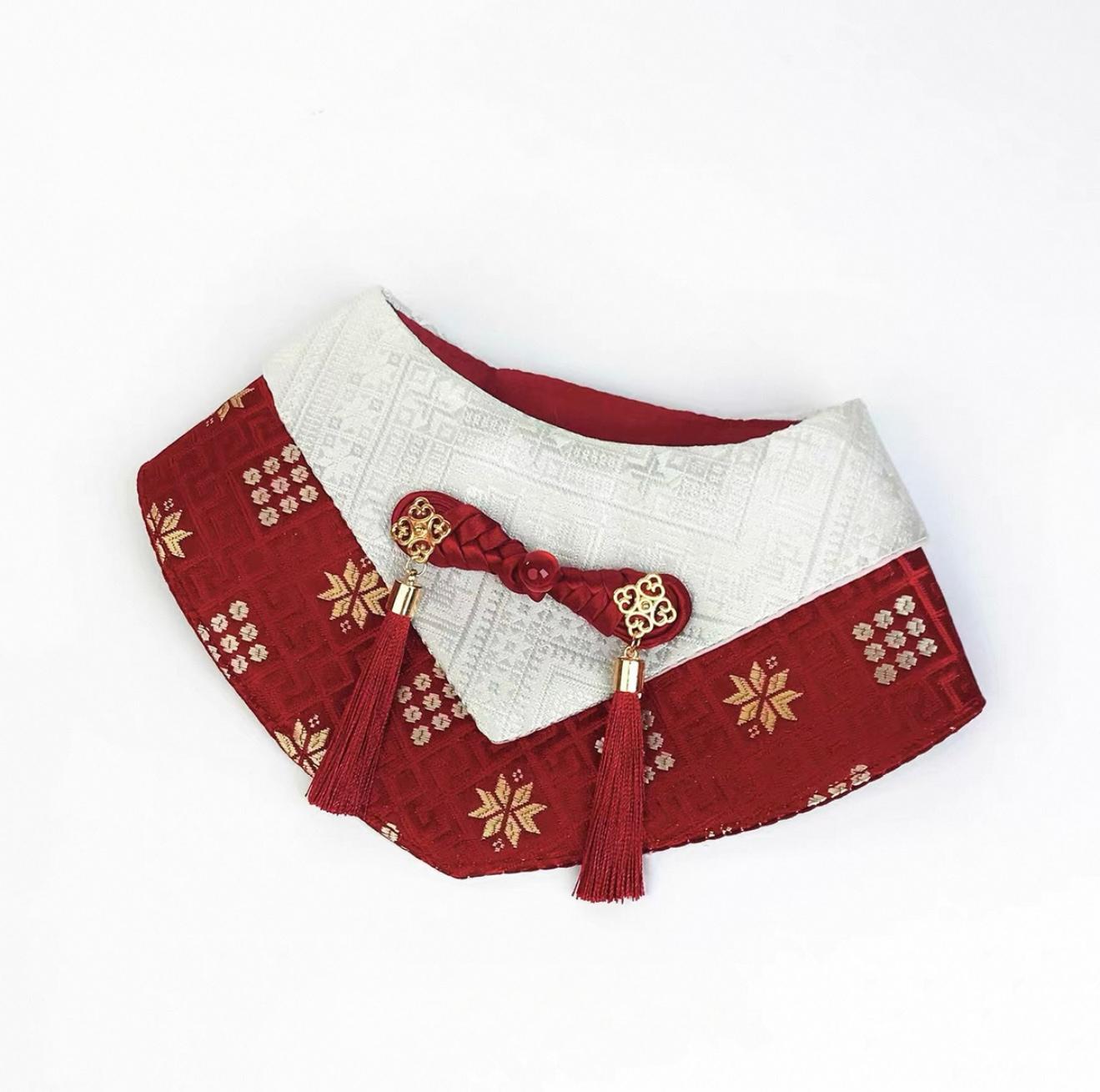 Guangxi Zhuang Brocade Pet Bib