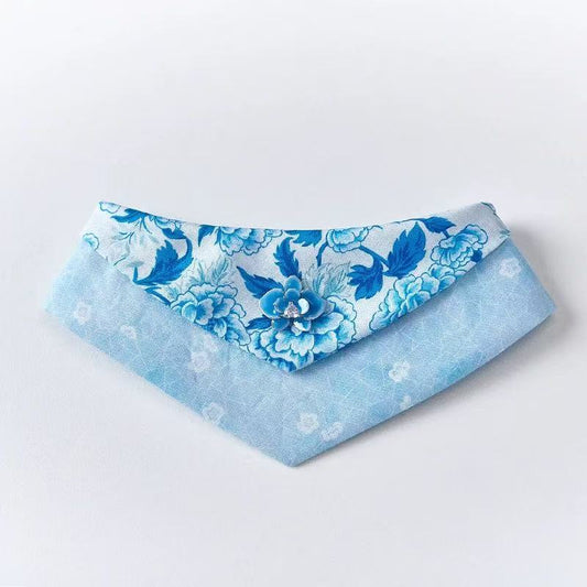 Blue & White Porcelain Pet Bib