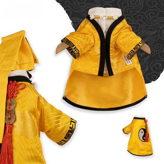 Pet Taoist Priest Costume – Traditional Chinese Cosplay Outfit for Pets