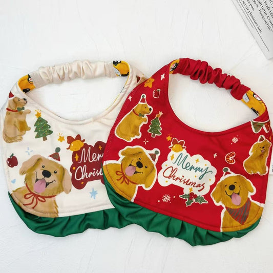 Golden Retriever Christmas Bandana – Holiday Limited Edition Dog Bib