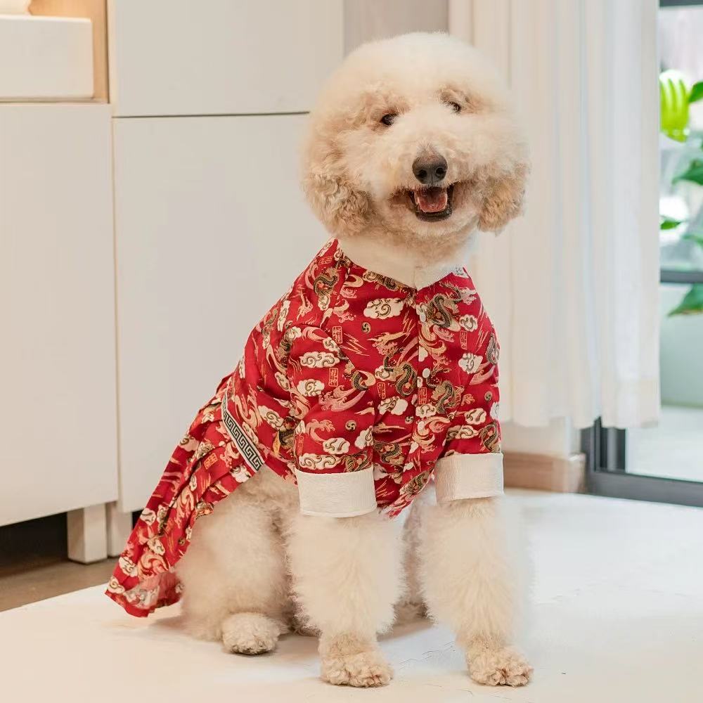 Ming Dynasty “Feiyu Robe” Inspired Pet Outfit